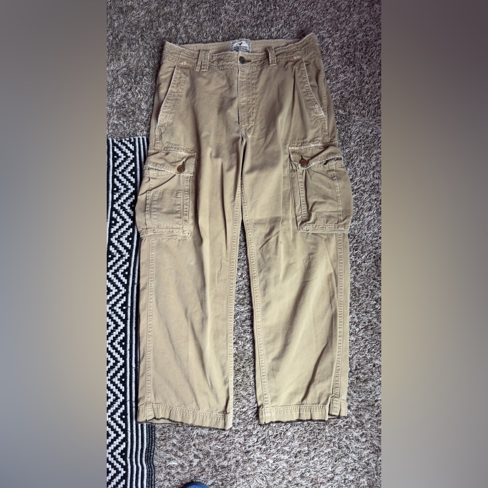 Men's Tan Cargo Pants